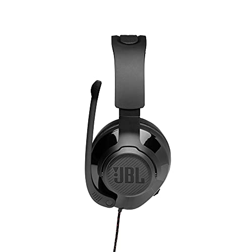 JBL Quantum 300 - Wired Over-Ear Gaming Headphones Quantum Engine Software - Black, Large (Pack of 4) - size: Large (Pack of 4)