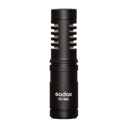 GODOX VD-Mic 8cm Compact Directional Shotgun Microphone (Black) | Extended Frequency Response, And Durable, Sound Pick-up, Complete Accessories, Universal Compatibility, High, Sensitivity
