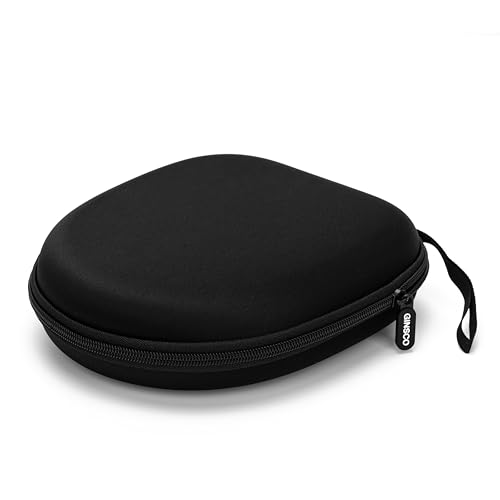Ginsco Universal Headphone Case Compatible with JBL Tune 510BT 720BT, Sony WH-CH 720N/WH-CH520, with Sony/JBL/Soundcore Life Q20i Q30/BERIBES/TOZO/KVIDIO etc Wireless Headphones (Satin Black) - color: Satin Black