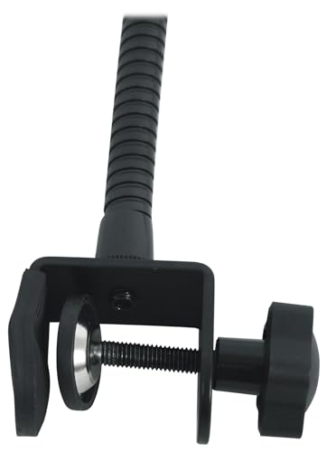 Rockville GN20 20" DJ Gooseneck Microphone Stand with Table Clamp