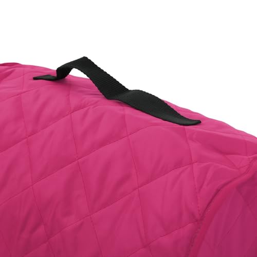 ‌Stand Mixer Cover with Storage Pockets and and Handle Dust Proof Protective Bag for 4.5QT Mixers and Small Kitchen Appliances(Rose Red) - color: Rose Red