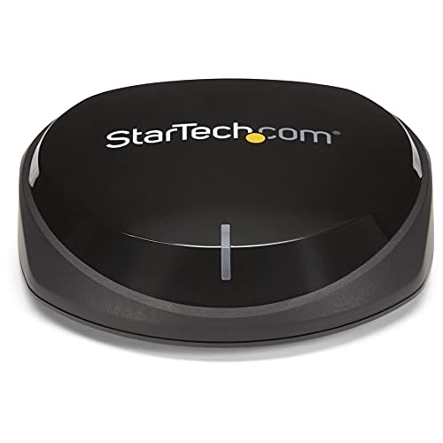 StarTech Bluetooth 5.0 Audio Receiver, NFC, 3.5mm RCA & Toslink, HiFi DAC | BT 5.0 stereo receiver, SPDIF optical out, For speakers PC or TV, Wireless bluetooth aux - style: Digital Toslink/SPDIF Optical Output