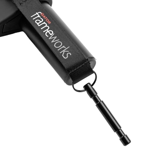 Gator Frameworks Standard Subwoofer/Speaker Pole Mount with Adjustable Height, (GFW-SPK-SUB60) | Min/Max Height: 33" - 60", 132 lb. Weight Capacity, All Steel Design, Safety Pin Catch System