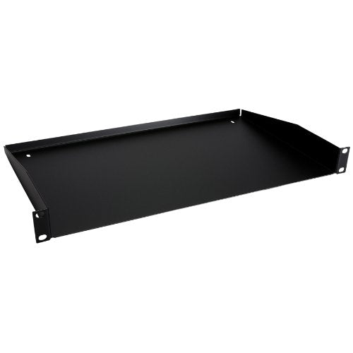 Penn Elcom R1194 Rack Shelf Black Steel - 1U, Non-Vented (Black) - size: 1U