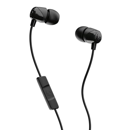 Skullcandy Jib Wired Earbuds with 3.5mm Plug, Noise Isolating Fit, Built-in Microphone Call and Track Control, Convenient for Travel (6 Pack) - Black - color: Black, size: 6 Pack