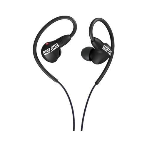 Sony INZONE E9 Wired Black in-Ear Monitor for Gaming Bundle