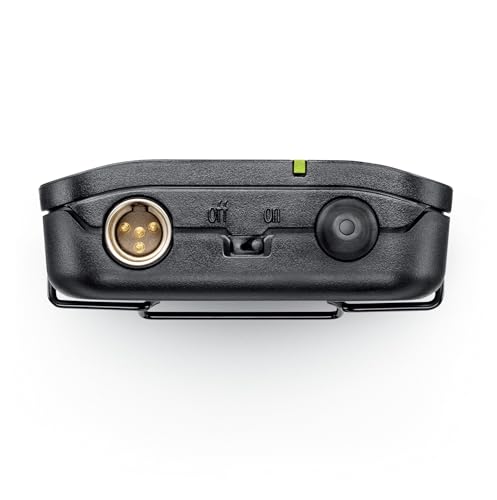 Shure BLX14/CVL Wireless Lavalier Microphone System - H10 Band | 14-hour battery and 300 ft UHF range with CVL lavalier mic, bodypack and single-channel receiver for presenting