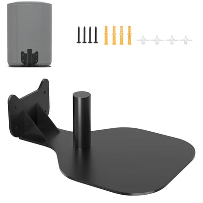 Upgraded Speaker Wall Mount for Bose S1 Pro/S1 Pro+, Hidden Wall Mount Speaker Bracket for Bose Speakers Mounting Bracket, Black