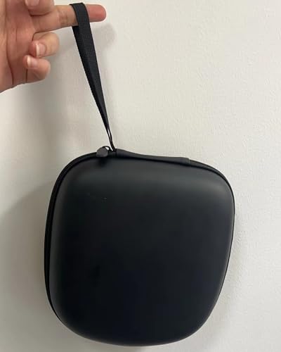 Hard Shell Large Carrying Headphones Case Headphone Headset Case Compatible with Most Models on The Market Universal Wireless On-Ear Headphones Black Box