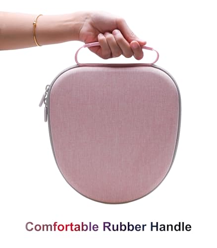 Case for Sony WH-CH720N/WH-CH520 Noise Canceling Wireless Headphones Pink | Hard Carrying Travel Case for Sony WH-CH720N/WH-CH520 Noise Canceling Wireless Headphones - color: Pink