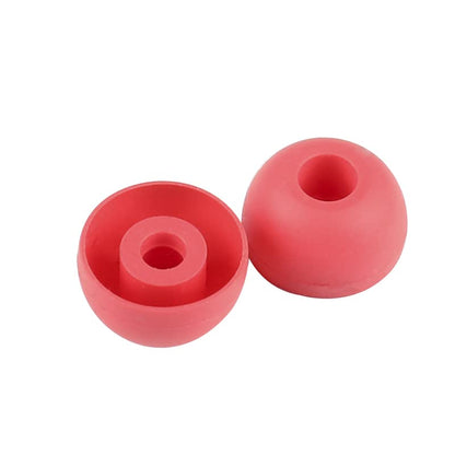 Replacement Silicone Eartips Earbuds Eargels Compatible with Beats by dr dre Powerbeats 3 Wireless Stereo Earphones (Red) - color: Red