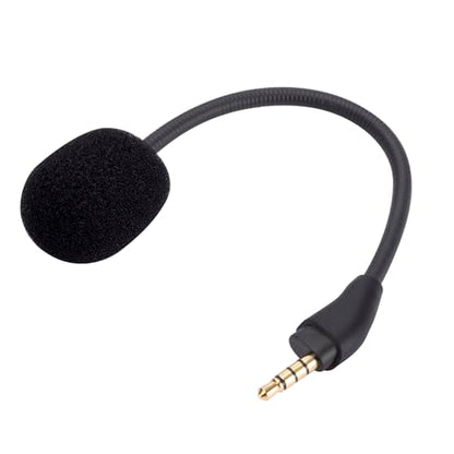 Replacement Game Mic for HyperX Cloud III 3 Gaming-Headset, 3.5mm Detachable Boom Microphone