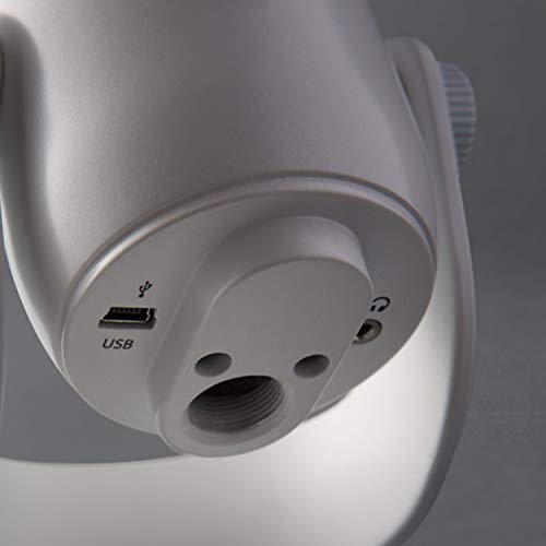 Logitech Creators Blue Yeti USB Microphone for Gaming, Streaming, Podcast, YouTube, Discord, PC, Studio Sound, Plug & Play-Whiteout | For PC and Mac, gaming, recording, streaming, podcasting, Blue VO!CE effects, plug and play, studio use