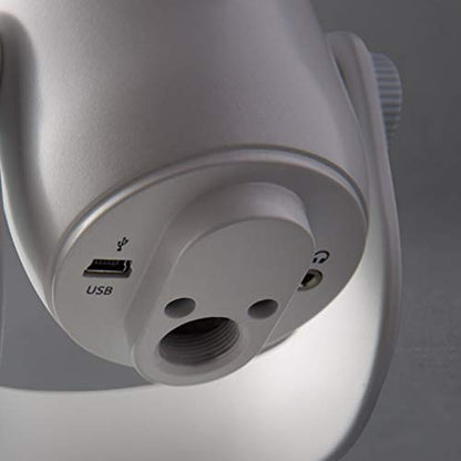 Logitech Creators Blue Yeti USB Microphone for Gaming, Streaming, Podcast, YouTube, Discord, PC, Studio Sound, Plug & Play-Whiteout | For PC and Mac, gaming, recording, streaming, podcasting, Blue VO!CE effects, plug and play, studio use