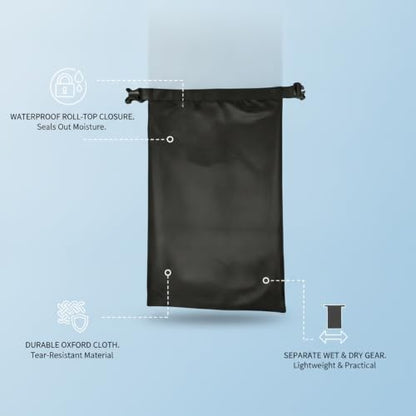 Oxford Cloth Roll-Top Storage Bag for Gear Organization in Outdoor Activities