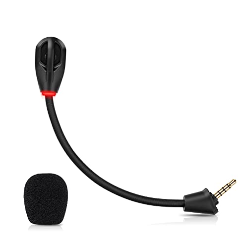 Microphone for HyperX Cloud II Wireless Gaming Headset, with Mute Indicator