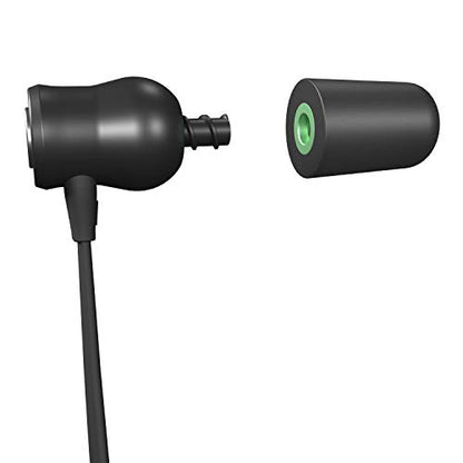 ISOtunes Xtra 2.0 Bluetooth Hearing Protection, OSHA Compliant Work Earbuds | 27 dB NRR, 85 dB volume limit, 11-hour battery, noise-cancelling mic, sound-isolating earplug design - color: Matte Black
