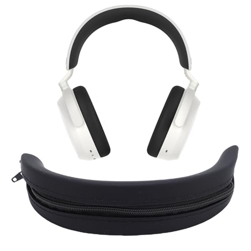 Replacement Headphones Headband Cover for Momentum 4, Soft Silicone Comfortable Headband Cushion Pad Cover with Zipper Easy to Install for Momentum 4 Wireless Headphones