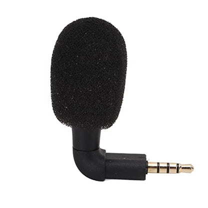 Mini Directional 3.5mm Jack Microphone - 360° Surround Audio, Portable Compact Size, High Sensitivity, Plug & Play for Smartphones & Tablets