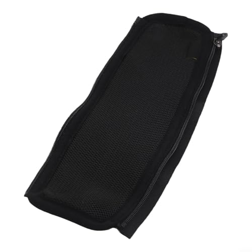 Breathable Mesh Headband Cover for Sony WH-1000XM6, Soft Replacement Pad Cushion with Zipper for Easy Cleaning, Protective Sleeve to Reduce Pressure and Sweat(Black) - size: Black