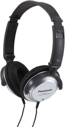 Panasonic Stereo Headphones On Ear Headphones with XBS Port, Integrated Volume Controller and Lightweight Foldable Design - RP-HT227-K (Black & Silver) 36 x 6.7 x 0.5 inches (Pack of 10) - size: 36 x 6.7 x 0.5 inches (Pack of 10), style: On Ear - With Vol