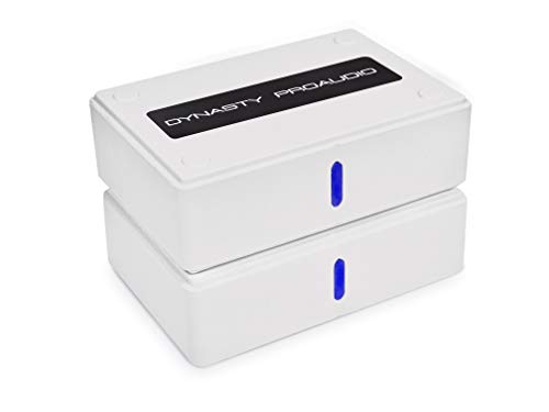 WSA-5TR-V2 Wireless Subwoofer Speaker Kit, 5.2G / 5.8GHz Dual Band Selectable, Total 106 RF Channel Auto Switching - color: White