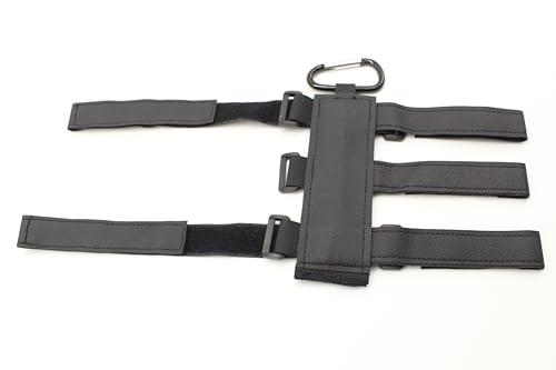 vhbw XL Portable Bike/Bicycle Speaker Mount for JBL Flip 5/6 Mount – Speaker Strap Holder for JBL Charge 4/5/6, Anker Soundcore 2/3, UE Boom 3 (XL Size)