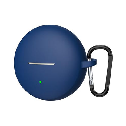 Thin Soft Silicone Protective Cover for Clip2 Wireless Ear Buds Case Antislip Grip - color: Blue
