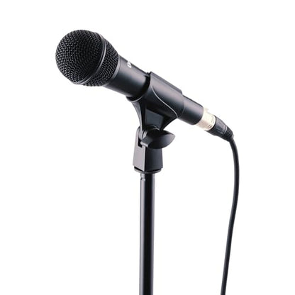 On-Stage AS400V2 Dynamic Handheld Mic (Vocal Microphone, On/Off Switch, Wired XLR Output, Metal-Mesh Grille, for Stage, Singing, Karaoke, Open Mic, Performance, Public Speaking, Presentations, Black)