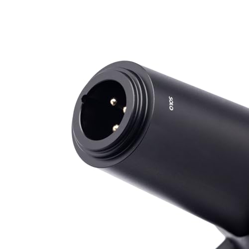 Sontronics Solo Handheld Supercardioid Dynamic Professional Vocal Microphone. High Off axis Rejection, inbuilt Pop Filter, 3-pin XLR & Carry Pouch - Lifetime Microphone Warranty - Designed in UK