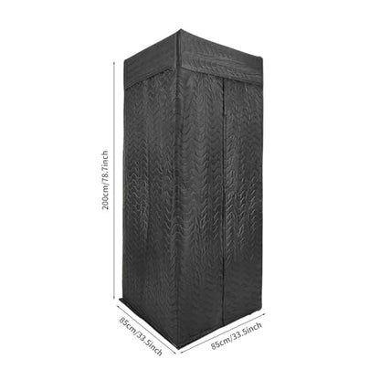 Portable Vocal Booth - Studio Grade Echo-Free Recording Booth for Voiceover, Podcast & Singing, Home Studio/Sound Isolation Booth & Travel Bag, Black