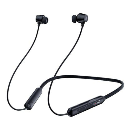 Rythflo 32dB Active Noise Cancelling Neckband Bluetooth Headphones, 60Hrs