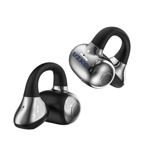 Open Ear Clip-on Earbuds,Bluetooth 6.0 Open Earbuds,Touch Control Operate