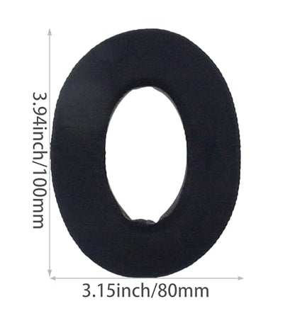 Replacement Ear Pads are Compatible with Bose QuietComfort 45 (QC45)/QuietComfort SE (QC SE) Headphones. Akkiv QC45 Earpads Cushions with ice-Feel Gel and Memory Foam (Black/ice-Feel) - color: black