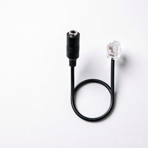 RJ9 to 3.5mm Audio Adapter for Cisco IP Telephones - Headset Converter Compatible with 9961, 7940, 7941, 7942, 8841, 8845, 9941 | Model PH35-RJ9 (Audio Combo Jack) - color: Audio Combo Jack