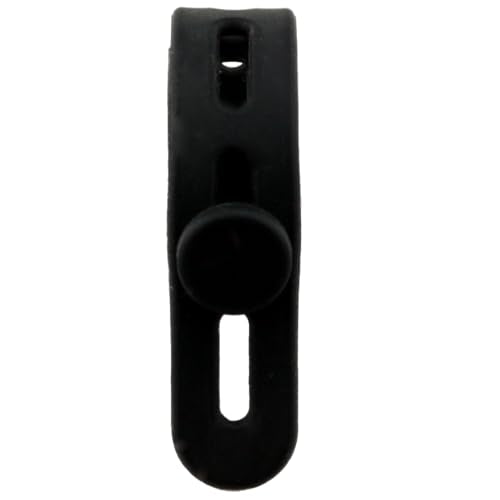 10PCS Black Adjustable Silicone Cable Organizer 130x12mm Earphone Cord Holder Data Line Storage Tie
