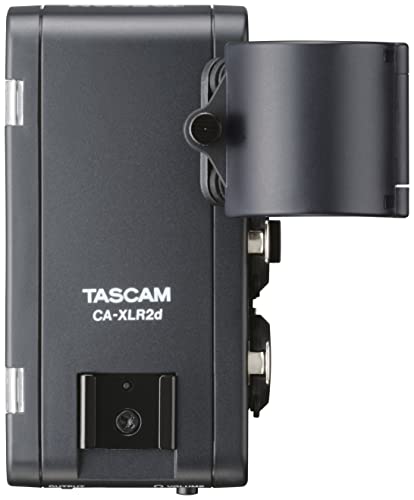Tascam FUJIFILM Kit XLR Microphone Adapter for Mirrorless Cameras, Black (CA-XLR2d-F)