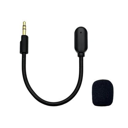 Replacement Microphone for Razer Barracuda X Gaming Headsets Noise Cancelling Crystal Clear Voice Boom Mic for Switch PS5 PS4 Mac PC Computer, 3.5 mm Jack
