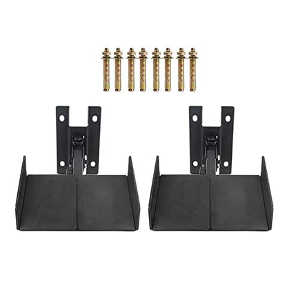 Speaker Stand Speaker Wall Mount Bracket Monitor Speaker Shelf Surround Audio Wall Mount Bracket Study Cafe Speaker Bracket Tray Wall Mount Bracket Media Stand Audio-Video Shelving ( Size : Wall-hung - size: Wall-hung large tray (pair)