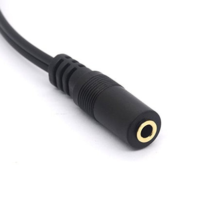 Gold Plated 3.5mm Female to 2 RCA Male Audio Stereo Y Splitter Cable(25cm) | AV Adapter for Smartphones, Tablets and mp3 Players, Home Theater (2RCA Male) - style: 2RCA Male
