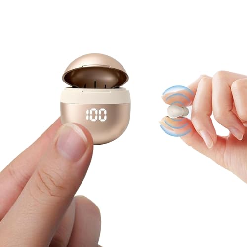 Yihou Invisible Small Mini Sleep Earbuds Headphones Wireless Bluetooth | Comfortable Tiny Sleeping Smallest Low Profile Micro Discreet Hidden Kids Earbuds Ear Buds for Small Ear Canals Women Work - color: Nude