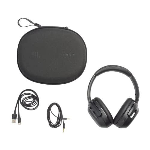 JBL Tour One M2 - Wireless Over-Ear Noise Cancelling Headphones (Black), Medium