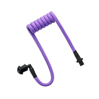 Replacement Braided Nylon Acoustic Coil Tube for Radio in-Ear Earpiece (DF/CTB-22) - color: DF/CTB-22