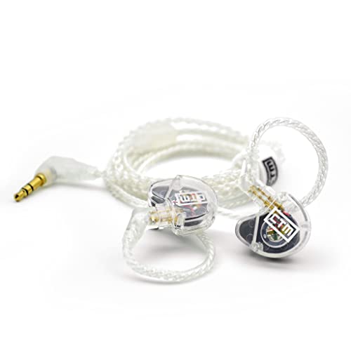 CTM Standard Clear Cable, HiFi Audio 2 Pin Connector Standard 50' Inch Clear Cable, HiFi Audio 2 Pin Connector - style: CTM Standard 50' Inch Clear Cable, HiFi Audio 2 Pin Connector