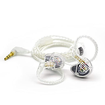 CTM Standard Clear Cable, HiFi Audio 2 Pin Connector Standard 50' Inch Clear Cable, HiFi Audio 2 Pin Connector - style: CTM Standard 50' Inch Clear Cable, HiFi Audio 2 Pin Connector