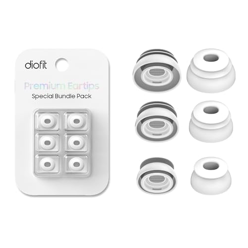 Premium Multi-Flange Eartips for AirPods Pro 1&2 (S/M/L) – Always Fits, Never Slips - size: Mixed (S, M, L)