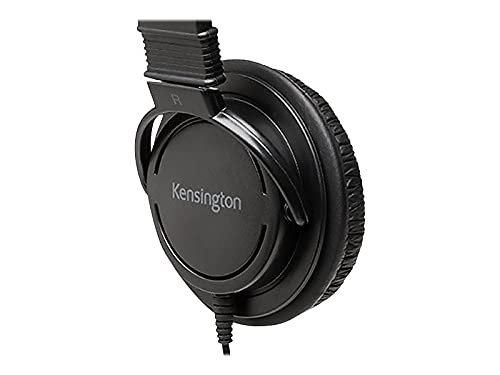 Kensington Hi-Fi On-Ear Headphones with 9-Foot Cord, 3.5mm Jack Headset (K33137) - style: Headphones