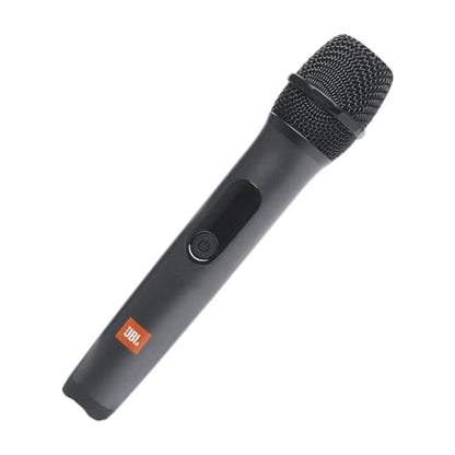 JBL PartyBox On-the-Go Essential - Portable Party Speaker - Black | Amazing JBL Pro Sound, Synched light show, JBL wireless microphone included, IPX4 splashproof protection