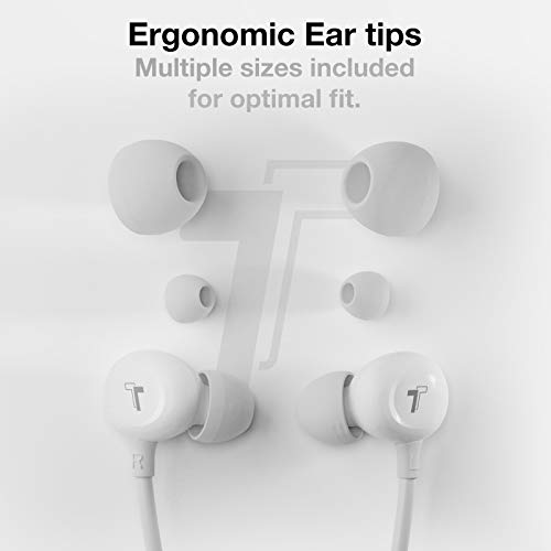 Thore Earbuds for iPhone 12/13/14 Earphones (V60) Wired in-Ear Earbuds (Apple MFi Certified) Lightning Headphones with Mic for iPhone 7/8 Plus, X, Xs, XR, 11, SE, 12, 13/14 Pro Max - White - color: White
