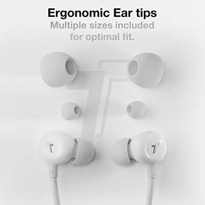 Thore Earbuds for iPhone 12/13/14 Earphones (V60) Wired in-Ear Earbuds (Apple MFi Certified) Lightning Headphones with Mic for iPhone 7/8 Plus, X, Xs, XR, 11, SE, 12, 13/14 Pro Max - White - color: White